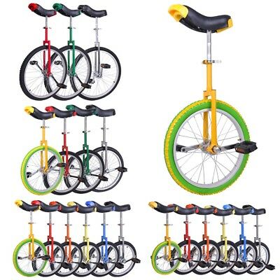 16 18 20 24 In Unicycle Balance Uni Cycle Bike Wheel Circus Gift Fitness