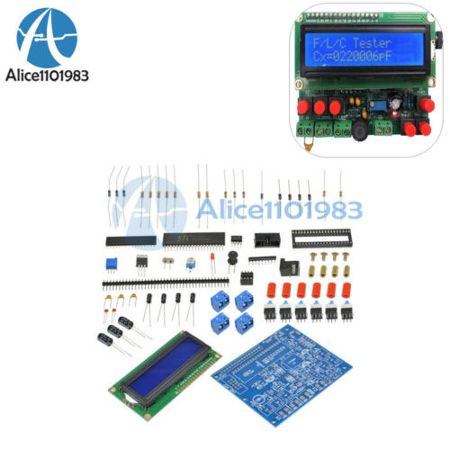 DIY Kit LED Capacitance Frequency Inductance Tester Meter / 51 microcontroller