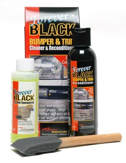 Forever Black Bumper Trim Kit Fender Flare Dye