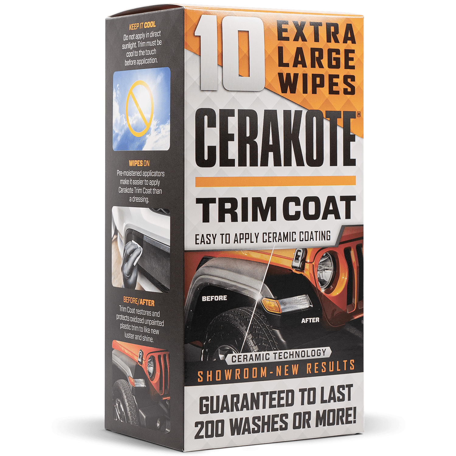 Cerakote Ceramic Trim Coat Kit - Quickly Restores Plastic Trim