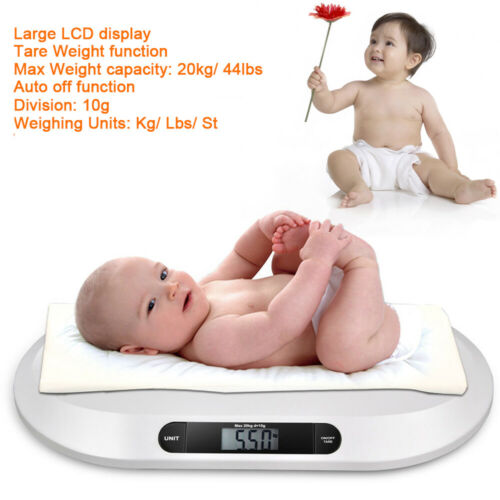 Digital Smart Baby Weighing Scale Lcd Display Baby Pet Weighing Scale 20kg/44lbs