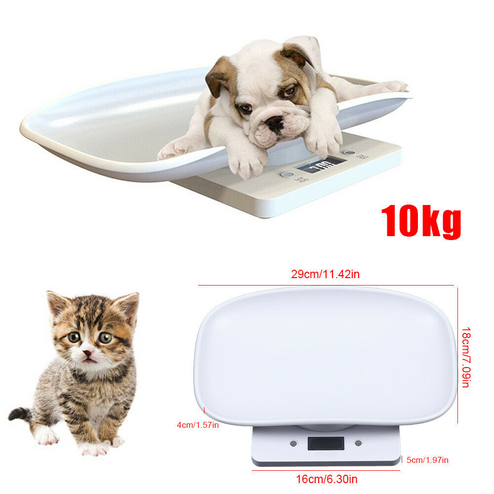 22lbs Digital Pet Scale Small Dog Cat Vet Weight Scale Veterinary Diet Healthy