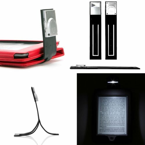 Ultra Slim LED Reading Flexible Clip On Light For Amazon Kindle (any Generation)