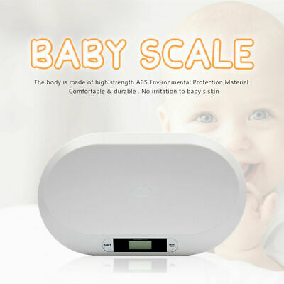 LCD Digital Electronic Baby Pet Scale f/ Infant Animal Body Weight Scale 20kg