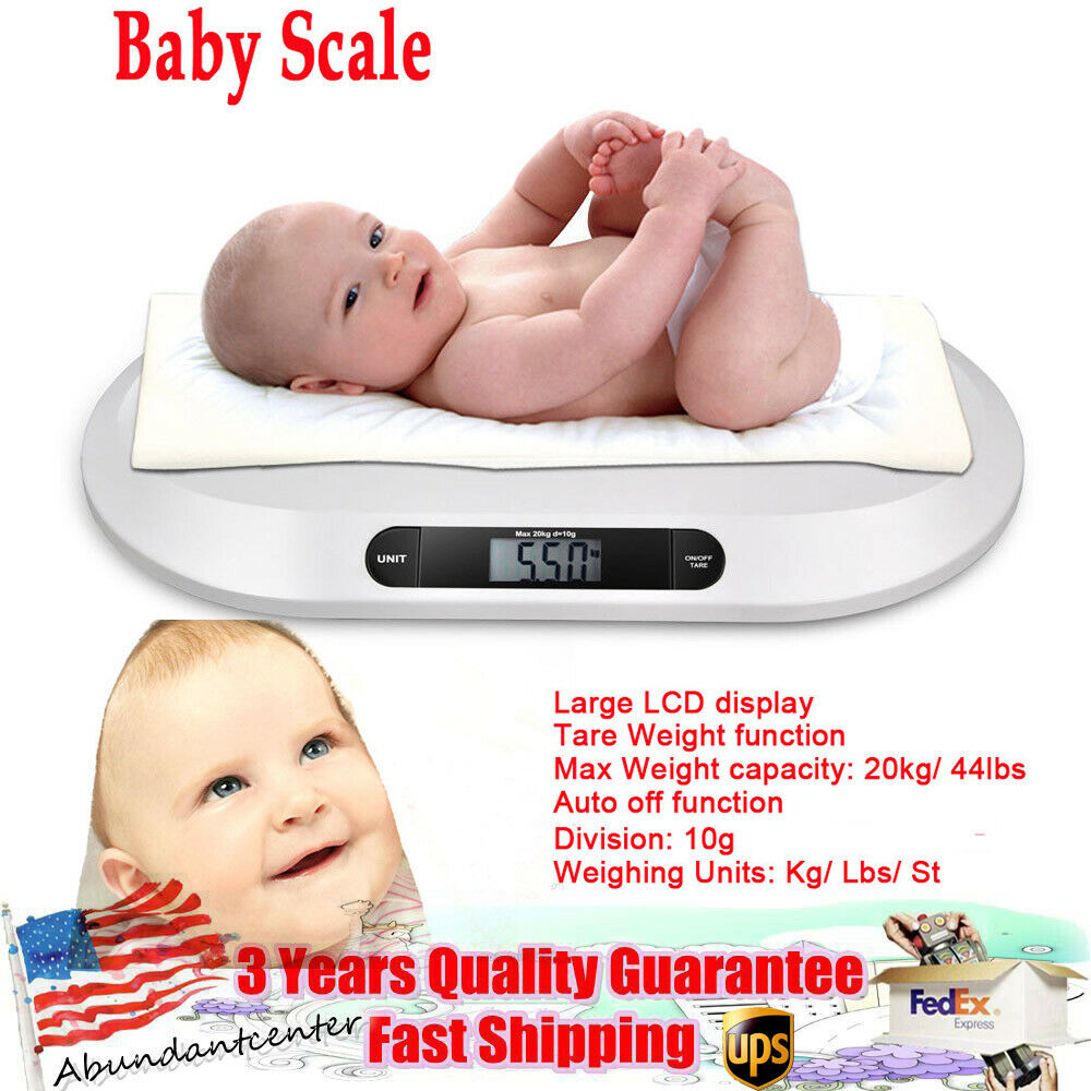 Baby Weighing Scale Infant LCD Digital Electronic Pet Cat Dog Scale Non-slip NEW
