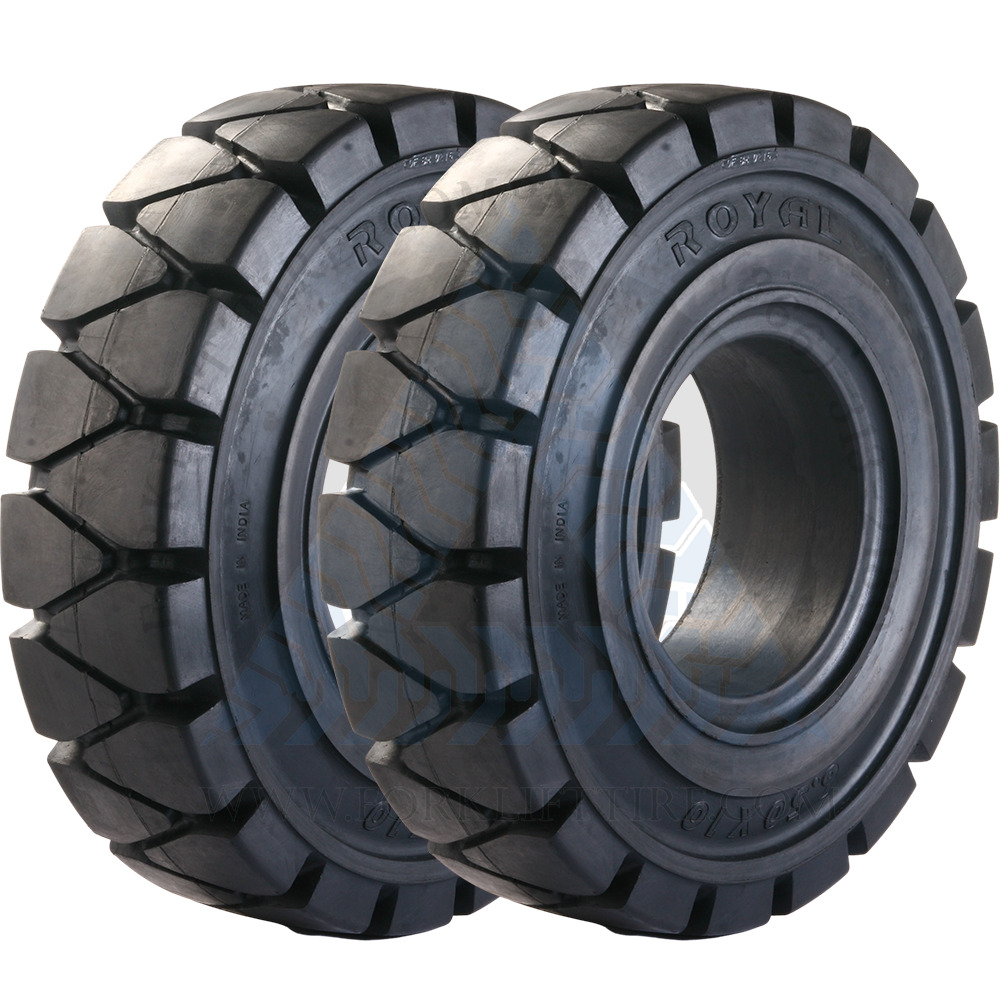 8.25x15 6.50" 825x15 Forklift Solid Tires 8.25-15 825-15 82515 | Royal X2