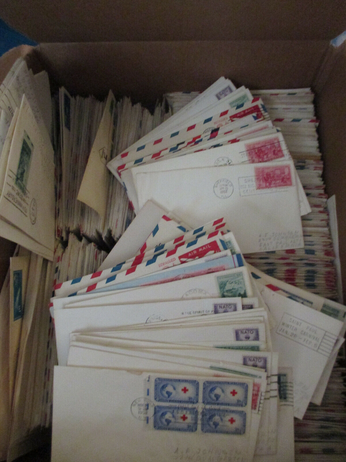 Lot Of 50 Us First Day Covers Fdcs Picked From Inherited Lifelong Collection