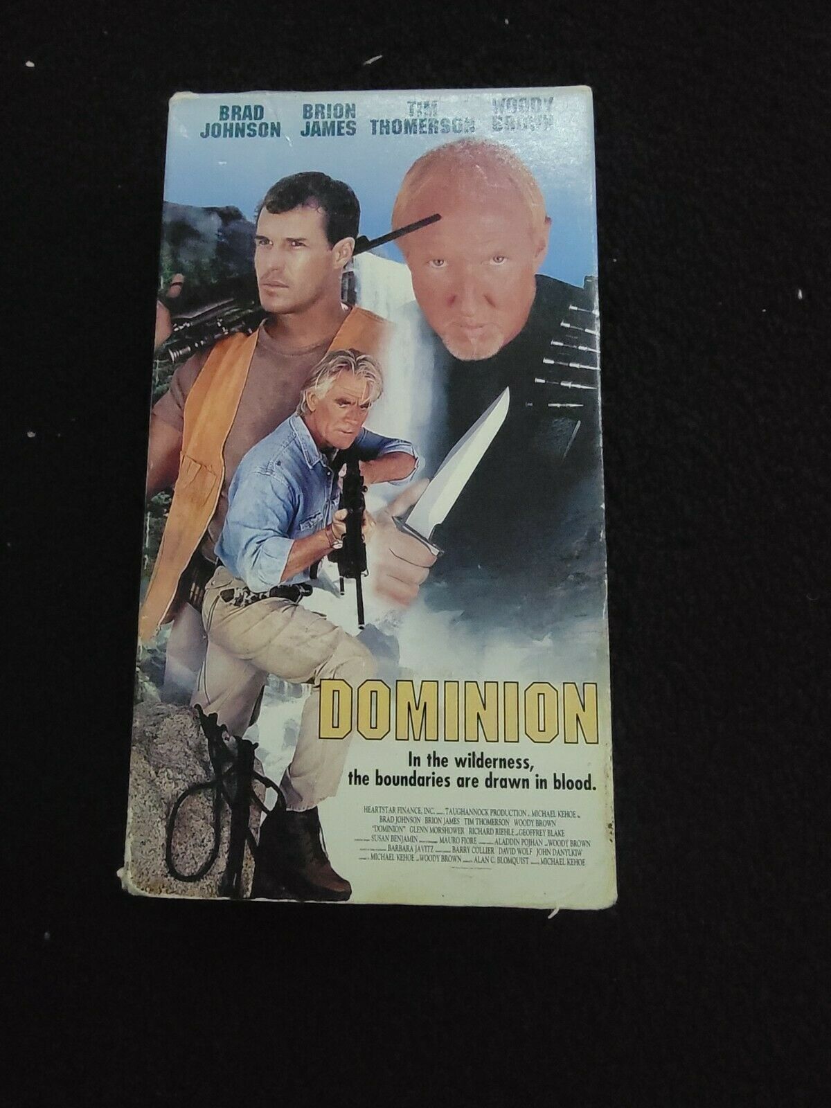Dominion (VHS, 1995)  Brion James, Tim Thomerson Rare B Movie Action Non-Rental