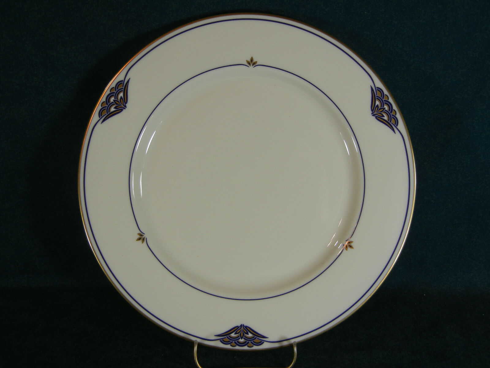 Gorham China Florentine Lapis Dinner Plate