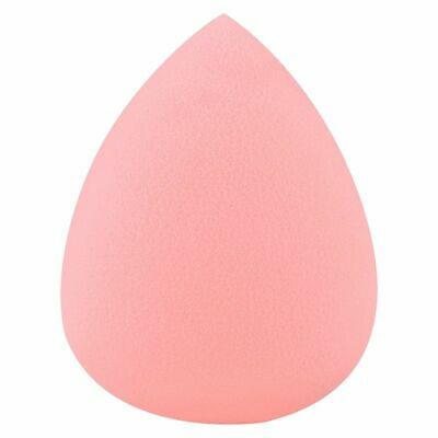 Light Pink Hot Beauty Lady Makeup Sponge Blender Flawless Water Design Droplets