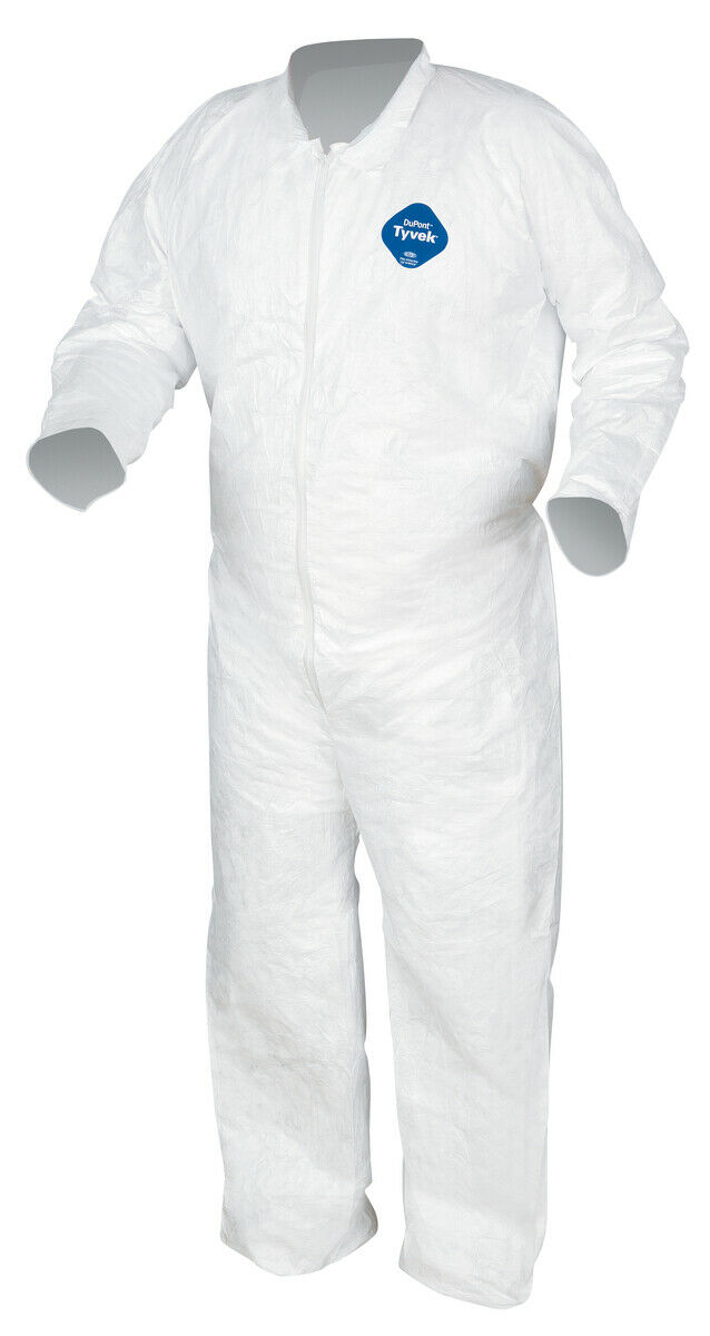 Dupont TY120 Tyvek Coveralls w/ Open Wrists and Ankles -MEDIUM - 5XL VARIETY