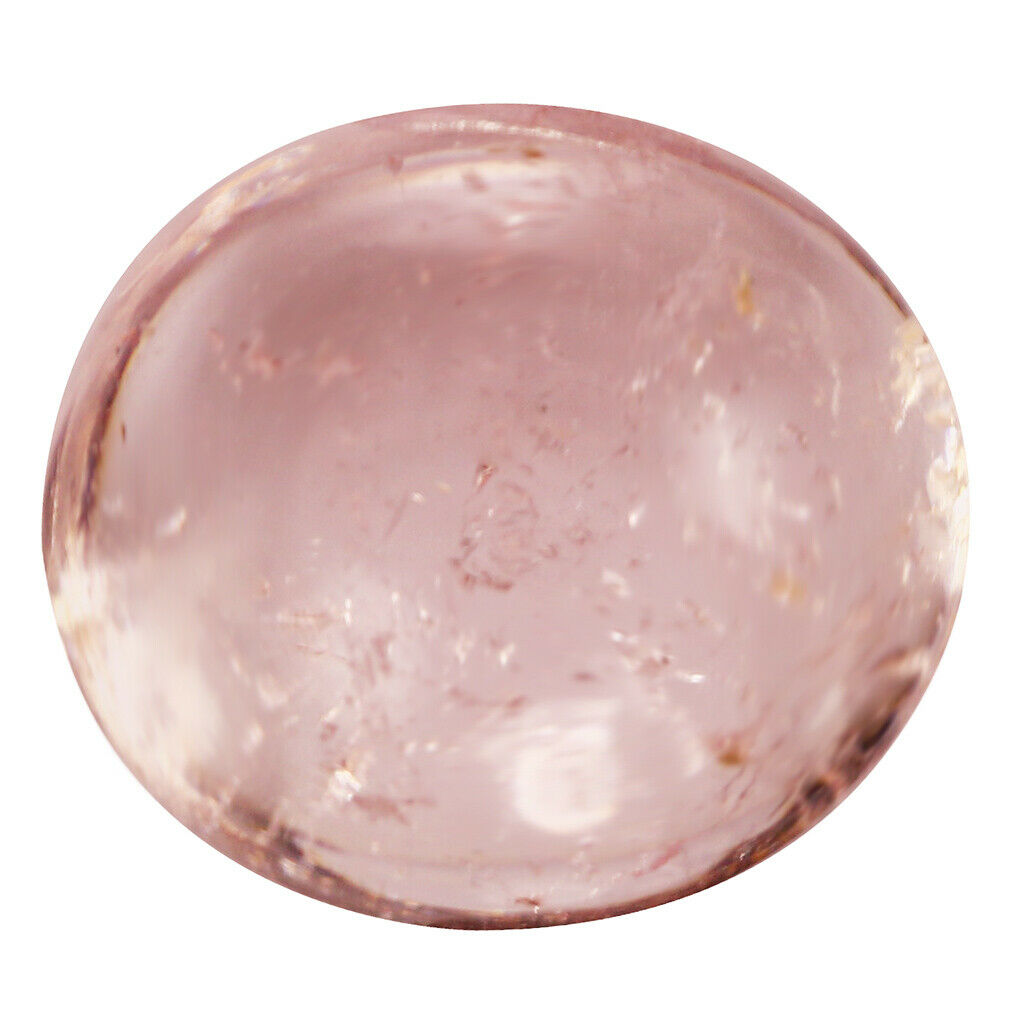 3.60ct Grand Look Oval Cut 10 X 9 Mm 100% Natural Pink Morganite