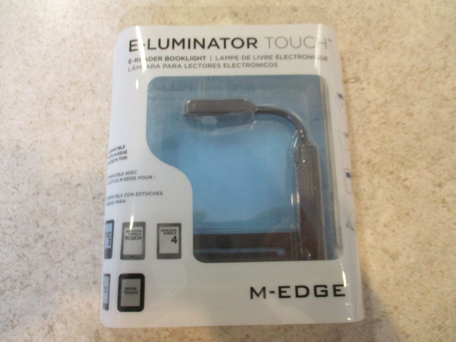 M-EDGE E-Luminator Touch E-Reader Booklight Multi Device Compatible ELuminator