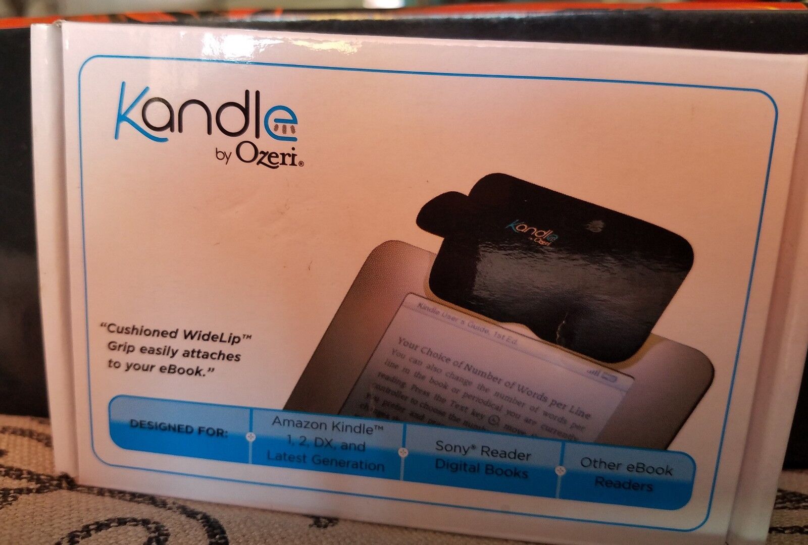Ozeri Kandle Led Reading Light Designed For Books And Ereaders Ka1a-b