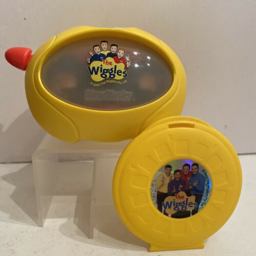 Fisher Price The Wiggles View-master 3d Viewer And Reel Storage Case -preowned