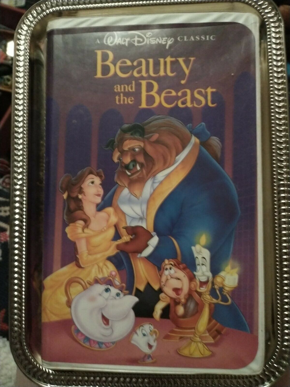 Walt Disneys 1992 Black Diamond Classic Beauty And The Beast Vhs