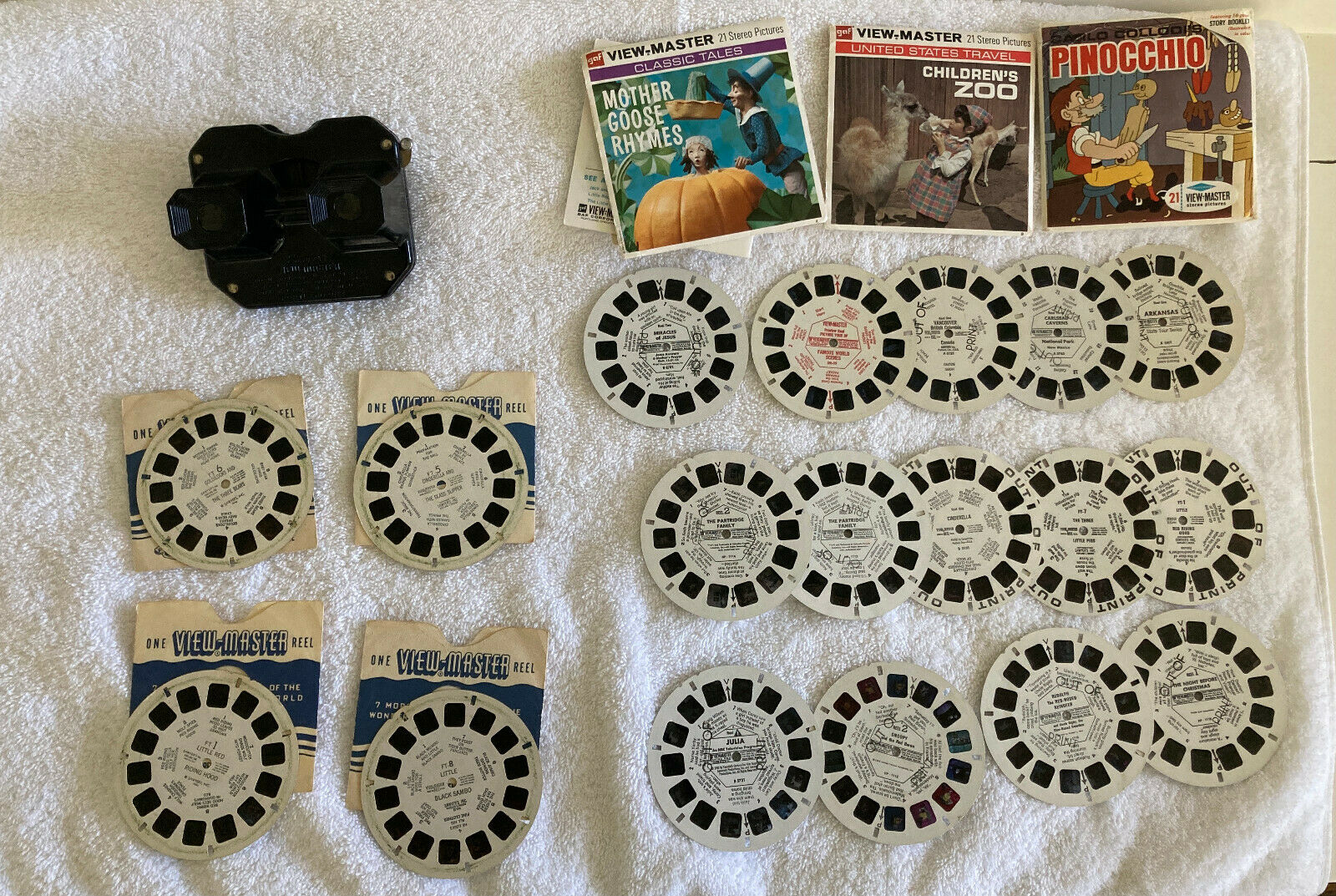 ~*~ Vintage 1940s Sawyer Viewmaster With Reels