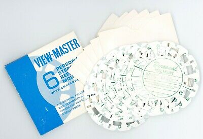 View-Master, GAF Empty Personal Stereo Reel Mounts New Old-Store-Stock BOX OF 6