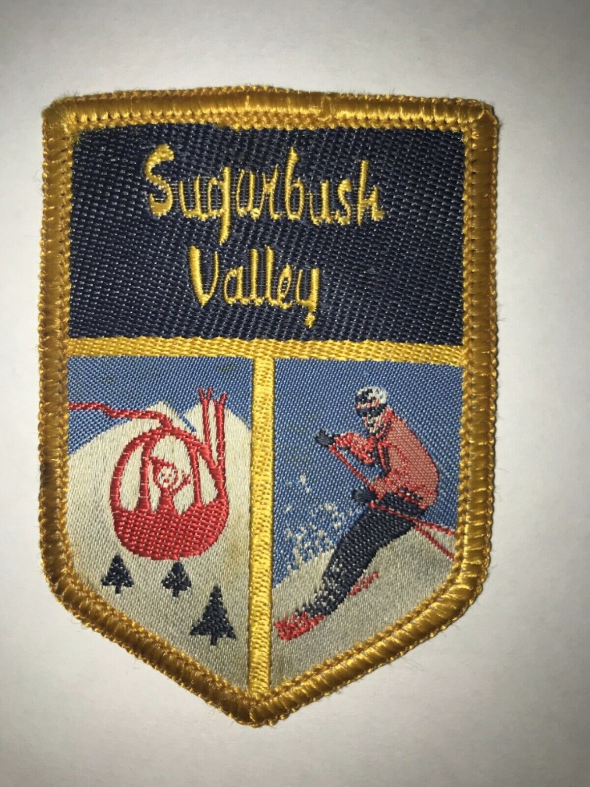 Sugarbush Valley ~ Vintage Ski Patch ~ Waitsfield, Vt