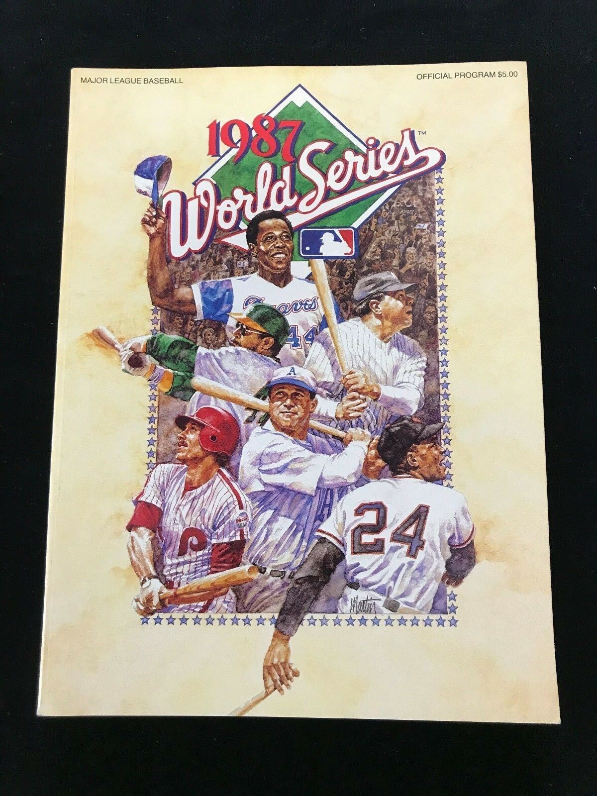 1987 World Series Program - Cardinals Vs Twins - National Edition - Nm